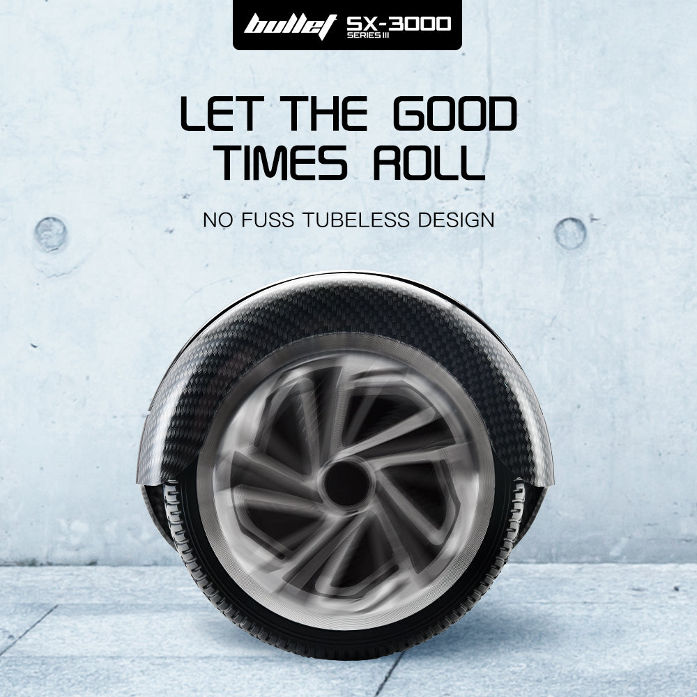 Hoverboard Electric Scooter 6.5 Inch Wheels Self Balancing Gen III Carbon Fiber Style